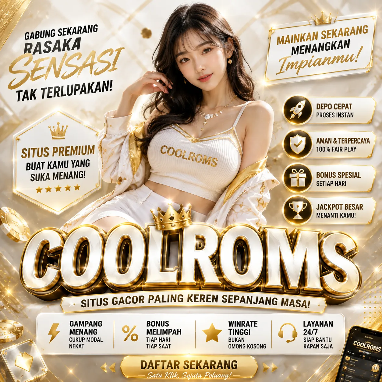 COOLROMS Banner